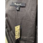 Madewell Sleeveless‎ Black Dress V Neck Party Cocktail Cutout Back Pleated Mini Photo 4