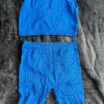 ZARA Blue Workout Set Photo 0