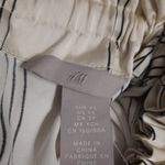 H&M Long Sleeve Off White and Black Blouse Size XS NWT Photo 4