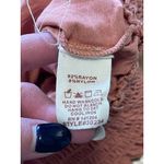 Hem & Thread  ANTHROPOLOGIE Mauve Summer Blouse With‎ Ruffles Size Large Boho Photo 8