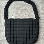 Madison West Black Quilted Puffer Bag Photo 0