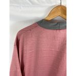 Cozy Rozy Dark Pink Kimono Robe pink grey size medium Photo 4