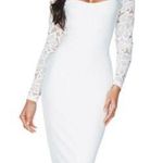 Nookie Lady Lace Long Sleeve Midi - White Size M Photo 0