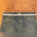 Levi's Light Wash Denim Jean Skirt Size 12 Photo 6