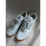 Reebok Retro Gum Rubber Blue Trainers Sneakers 6.5 Low Top 80s Vintage Style Photo 1