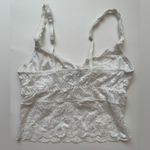 Cosabella NWOT Never Say Never Crop Cami Lace Bralette White Size S Photo 5