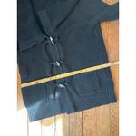 Women’s Ralph Lauren, chaps, cotton cardigan sweater, black toggle buttons Size L Photo 4