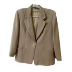 Vintage Austin Reed London wool 2 pc suit sz 6 Tan Photo 1