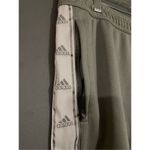 Adidas  Women's Tiro 19 Training Pants White Gray Slim Fit Zip Ankle Size XL Photo 4