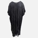 Calvin Klein NWT Women's Striped Maxi Caftan Cover-Up (black, One Size) Photo 4