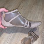 Maurice's  Orelie beige double strap pointy toe flats Photo 4