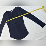 Roxy Long Sleeve Henley Tee - Black - S Photo 5