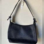 Vintage Y2K "G" Signature Logo Melrose Baguette Bag Purse Black Bratz 90s baby Photo 1