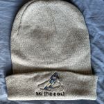 Ski The East Custom Embroidered Winter Hat Gray Photo 1