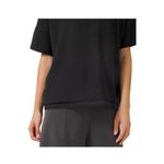 Lululemon  A Shift In Time Black Short Sleeve Top Size 8 Relaxed Fit Photo 2