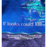 Vintage Goosebumps “If Looks Could Kill” Purple Graphic Tee Unisex Size Small Photo 4