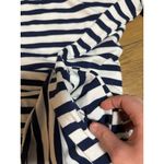 St. John St Johns Bay Women Size XL Striped T Shirt Dress Stretch Lightweight Comfy Photo 6