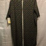 LuLaRoe HiLo Dress Irma Aztec Chevron Print Photo 2