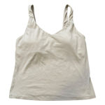 Aerie  Offline cream v-neck athletic tank top size L Photo 0