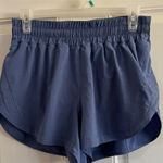Lululemon Size 8  Oasis Blue Track That High-Rise 3" Lined Short Photo 0