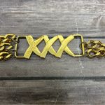 Paloma Picasso Vintage Gold Tone Multi Strand Chain XXX Lobster Clasp Belt Photo 10