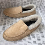 Olukai Shoes Women's 9 Ku'una Plush Moccasin Shearling Slipper Golden Sand Tan Photo 0