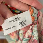 Natural Life Halle Printed Halter Maxi Dress in Fuchsia Floral - Size M Photo 9