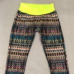 Prism sport Capri patterned leggings Green Photo 0