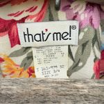 Vintage 80s That’s Me Romantic Floral Tapestry Lace Floral Womens Blazer Top 3/4 Pink Photo 2