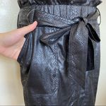 Rachel Roy  Keni Snake Print Faux Leather Skirt Photo 3