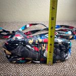 Vera Bradley Mini Crossbody Colorful Splash Color Paint Boho Casual Beach EUC Blue Photo 7
