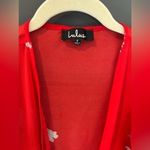Lulus Red Cover Up Dress/Top, Small Photo 2