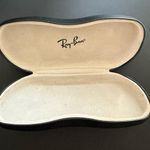 Ray-Ban Black Eyeglasses Case Unisex Clamshell with Logo Photo 0