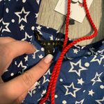 American& Beyond Stars 4th Of July Outfit Set Tanktop & Shorts Red Size L Photo 4