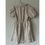 J. Crew Short Sleeve Collared Brown Cheetah Print Mini Dress Career Preppy Sz 8 Photo 1