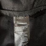 Chico's Chico’s SZ 2.5 (14) Linen Maxi Skirt Embroidered Eyelet Hem Smocked Waist Black Photo 5