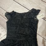 B2 black dress with lace overlay Size 12 Photo 2