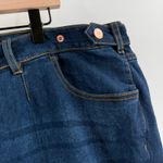 ELLOS Bootcut Jeans Size 24 NEW Plus Curvy Dark Wash Denim Cotton Stretch NWOT Blue Photo 4