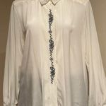 Buttons Alfred Dunner Vintage Pleaded Front Hidden Floral Design In Fron… Photo 0