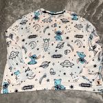 Disney  Blue and Black Stitch Design Shirt Photo 0