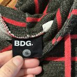 Urban Outfitters BDG  brown red striped hooded sweatshirt Photo 3