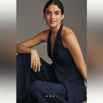 Maeve Anthropologie  Linen Blend Halter Vest Photo 3