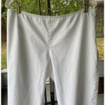 Eileen Fisher SZ XL Organic Cotton & Spandex Elastic Waist Side Zip Pants Mature Photo 5