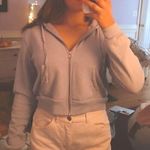 Brandy Melville Baby Blue Cardigan Hoodie Photo 0