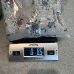 Coldwater Creek Vintage Y2K Cardigan Womens Medium Gray Floral Ribbed Grunge Photo 15