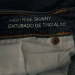 Wild Fable  Dark Blue Distressed Skinny Jeans Photo 3