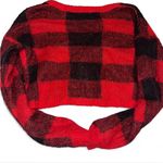 Wild Fable Red and Black Plaid Cardigan Photo 2
