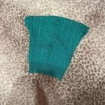 Ralph Lauren Teal Strapless Sweater Top Photo 2