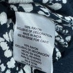 Patrons of Peace  Cinched Front Long Sleeve Floral Blouse Top Women’s Small Photo 1