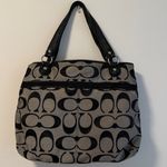 Coach Poppy Y2K 18979 Signature Monogram Jacquard Lage Hobo Bag Photo 4